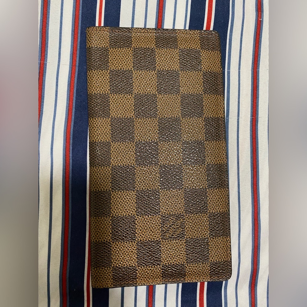 Louis Vuitton Porte Valeurs checkbook wallet
